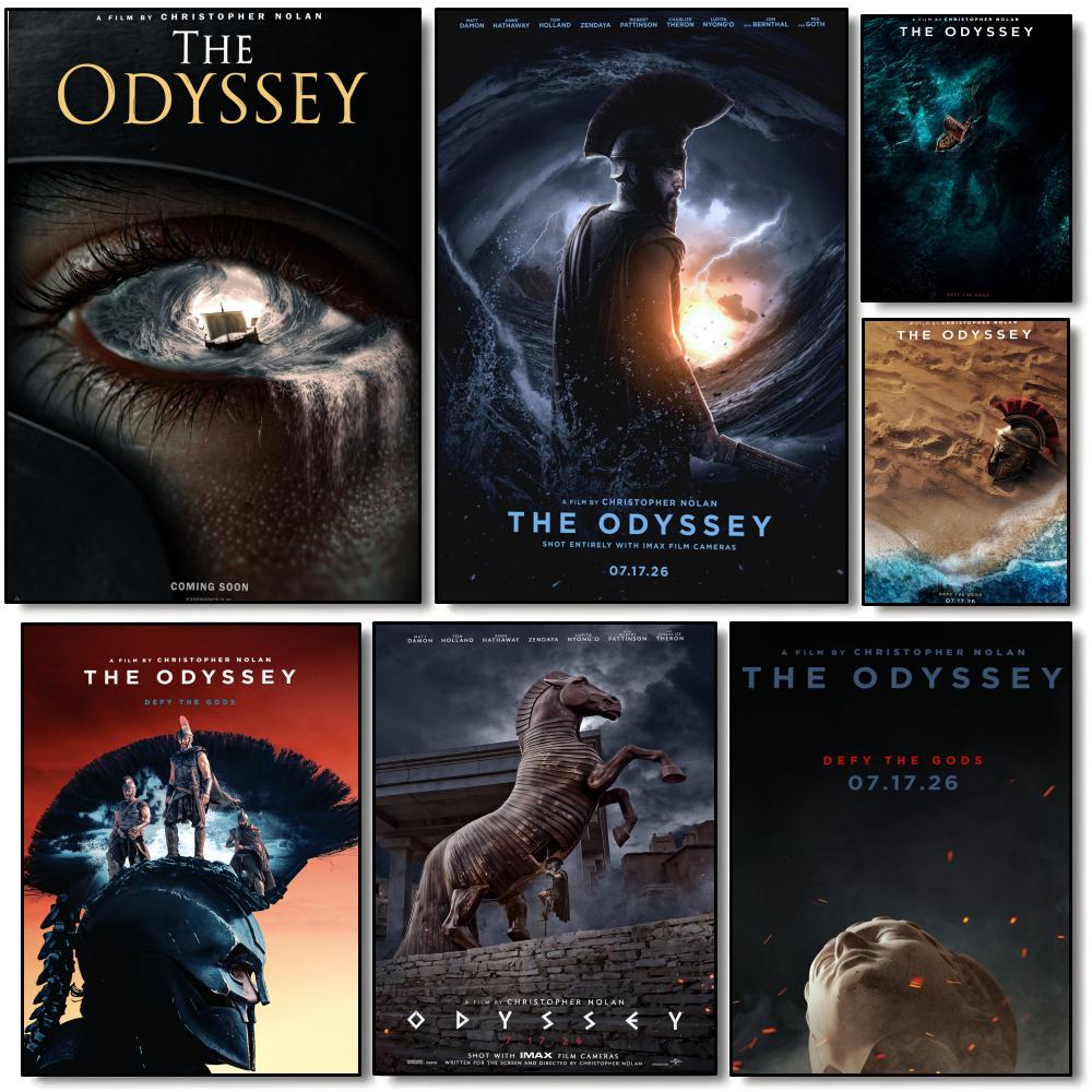 Interior Design Poster - 映画「O-オデッセイ」クールポスター、モダンミニマリストウォールアートプリント、寝室、リビングルーム、家の装飾、インテリアギフトに最適