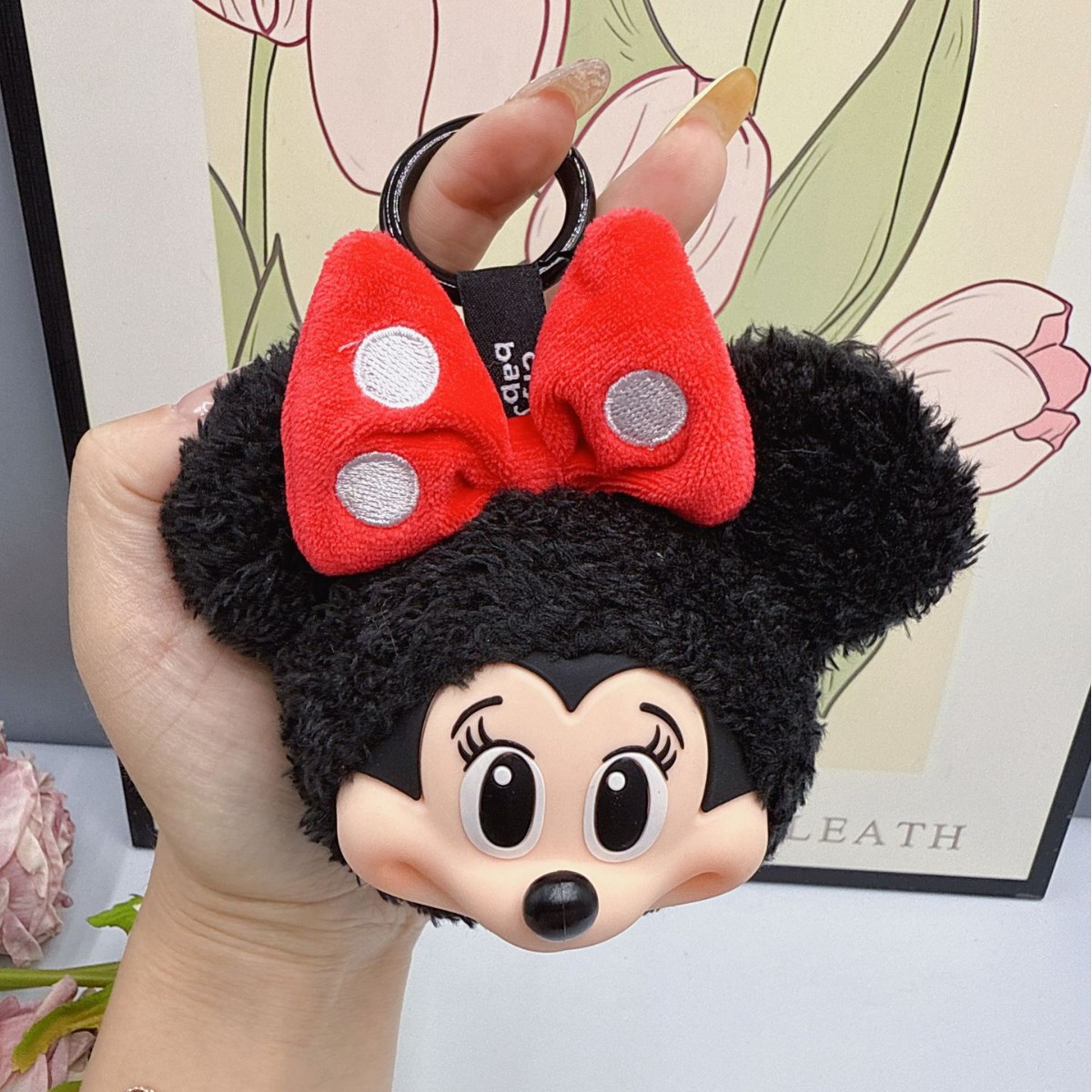 Interior Design House - ミッキー ミニー ぬいぐるみ キーホルダー かわいいビニールフィギュア コレクタブルギフト