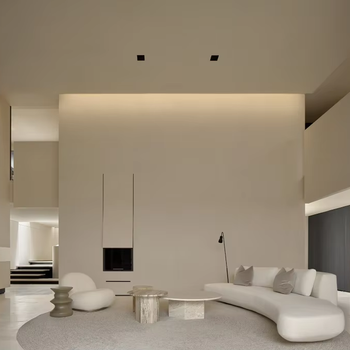 Interior Design Consultant - サンハイ ミニマリストスタイル インテリアデザイン 建築図面 ロフトハウス マスタープラン