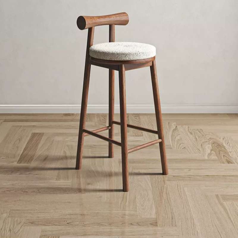 ヴィンテージエレガントなバーチェア高木製モダンなラウンジイン - Interior Design Vintage Modern のレビューと価格