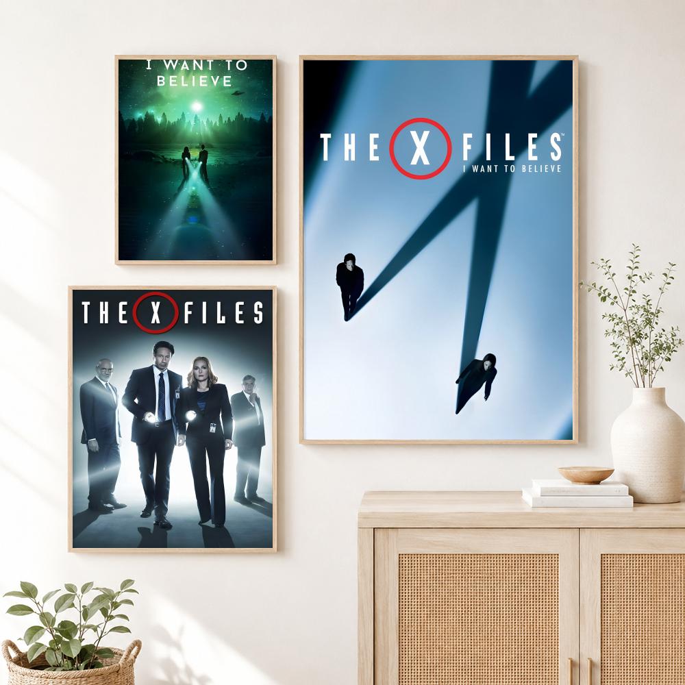 私は信じたい「X ファイル」アートポスター、部屋の家の装飾、 - Interior Design Poster のレビューと価格