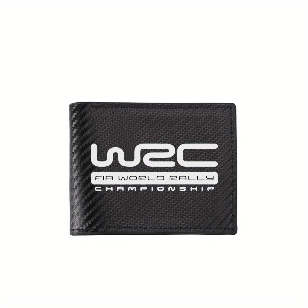 WRC テキストとラリースポーツのロゴ メンズ財布 シンプル - Interior Design Photo のレビューと価格