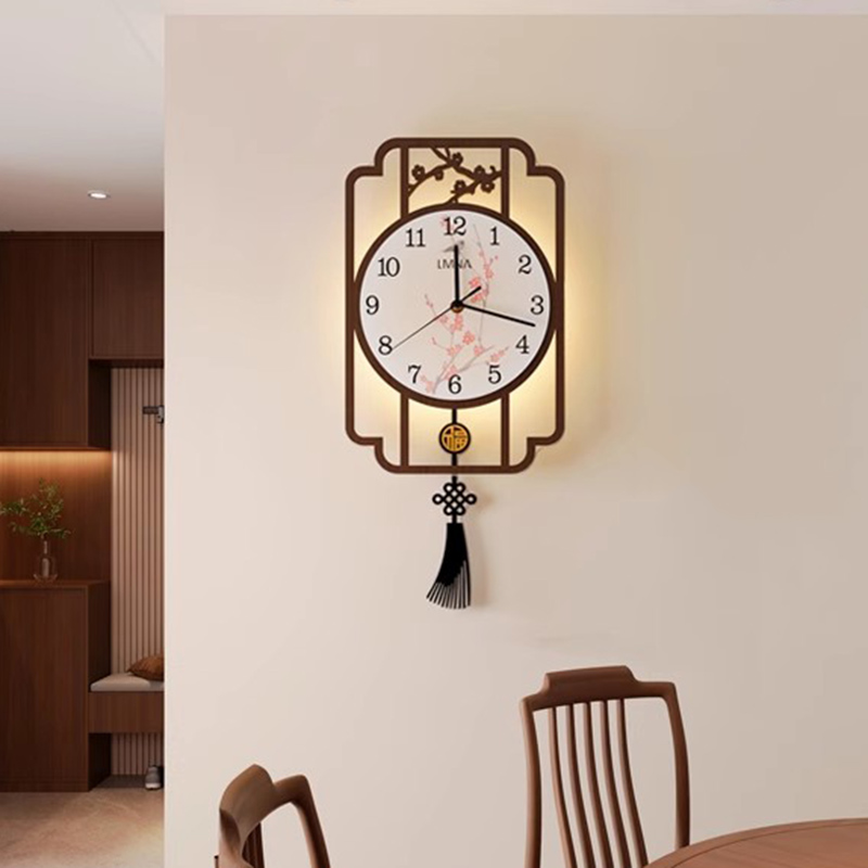 デジタル高級壁掛け時計 リビングルーム ヴィンテージインテリ - Interior Design Vintage Modern のレビューと価格