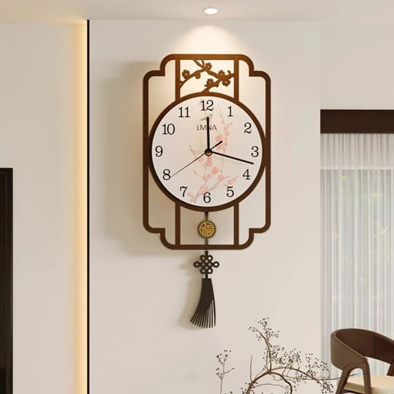デジタル高級壁掛け時計 リビングルーム ヴィンテージインテリ - Interior Design Vintage Modern のレビューと価格