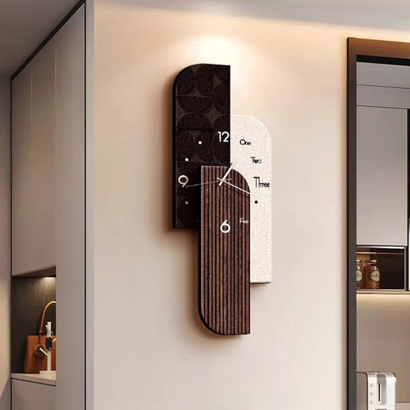 サイレントデザイン壁掛け時計木製インテリアヴィンテージゼノモ - Interior Design Vintage Modern のレビューと価格