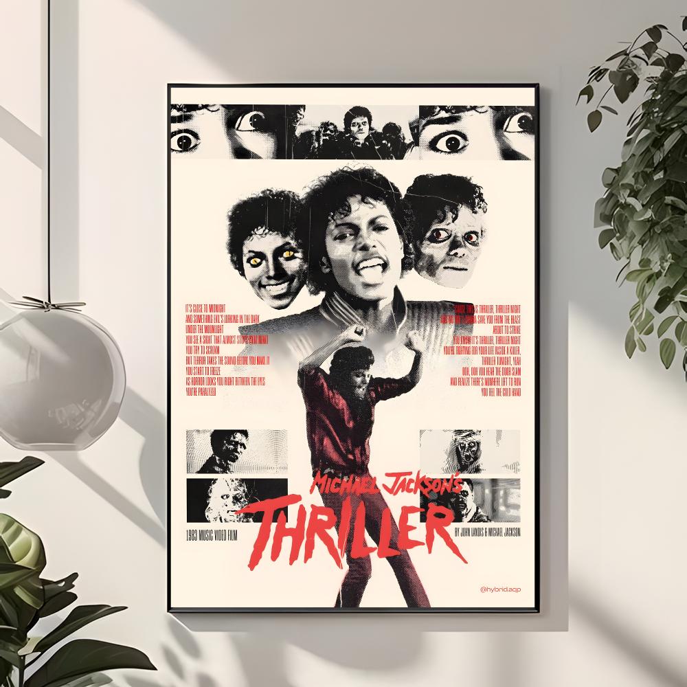 ポップダンサーM-マイケル・ジャクソンポスター クラシックな - Interior Design Poster のレビューと価格