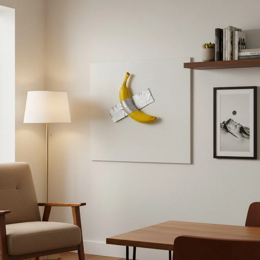 樹脂テープ バナナ コメディアン フィギュア ウォールアート - Interior Design Quotes のレビューと価格