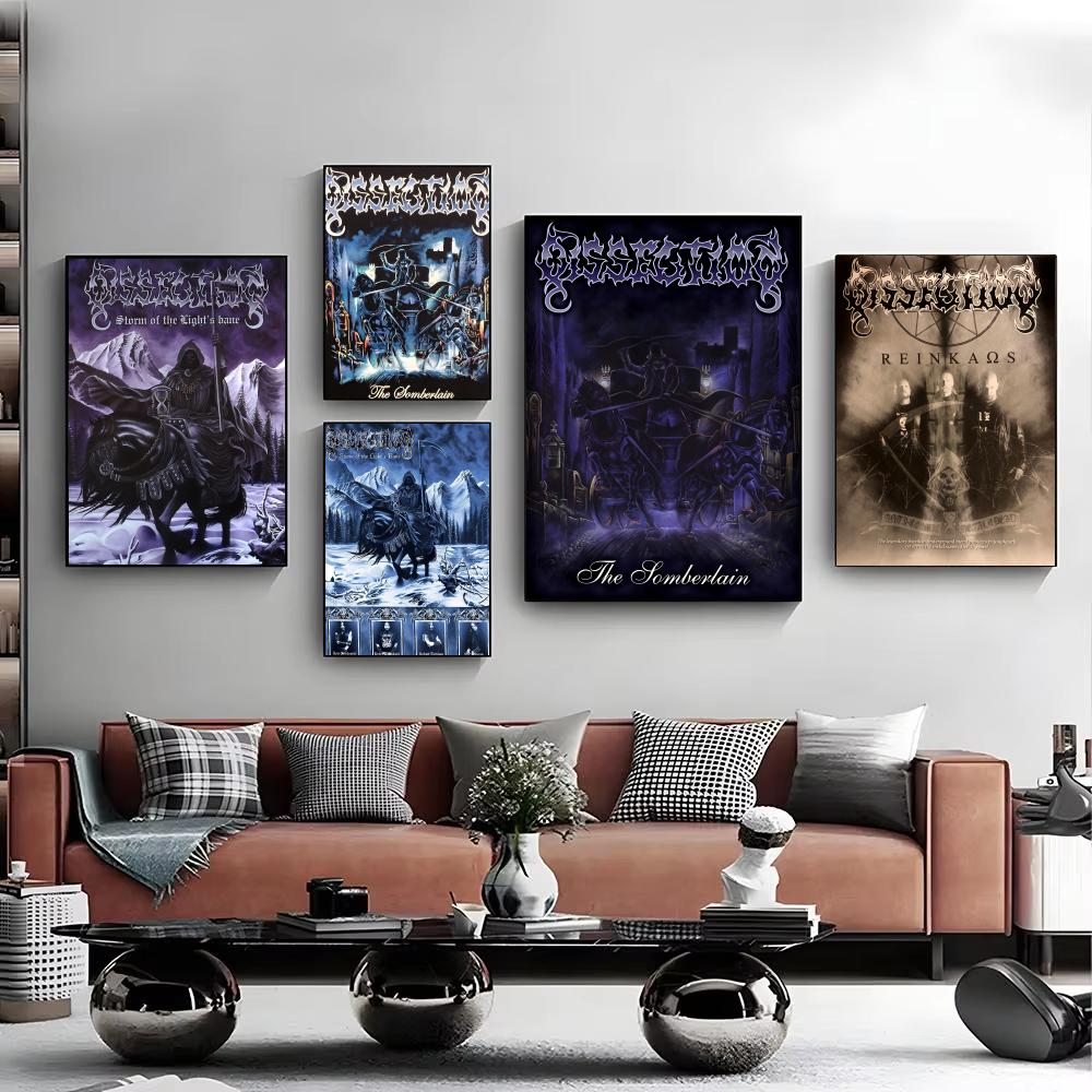 デスメタル D-Dissection ポスター モダン ミニ - Interior Design Poster のレビューと価格