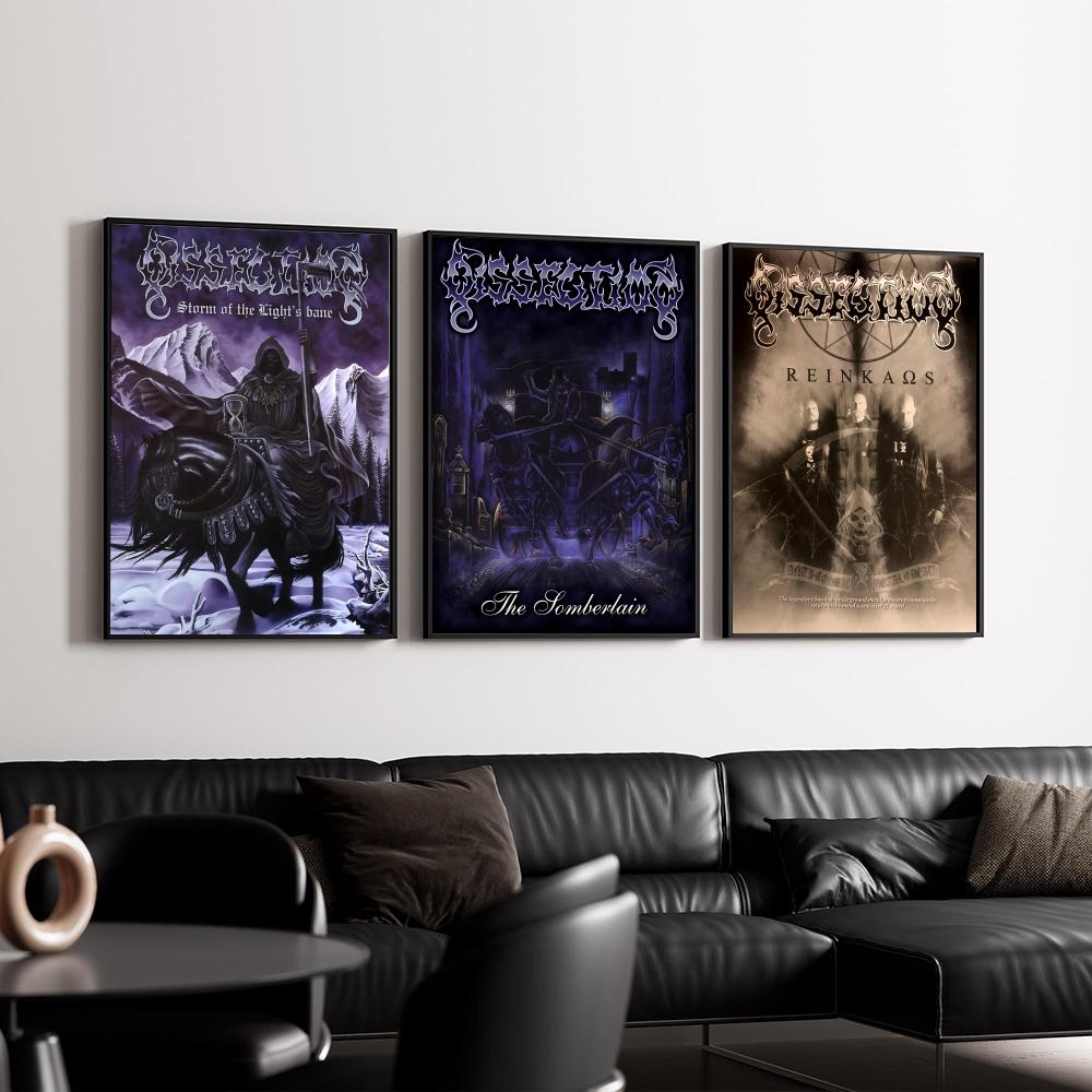 デスメタル D-Dissection ポスター モダン ミニ - Interior Design Poster のレビューと価格