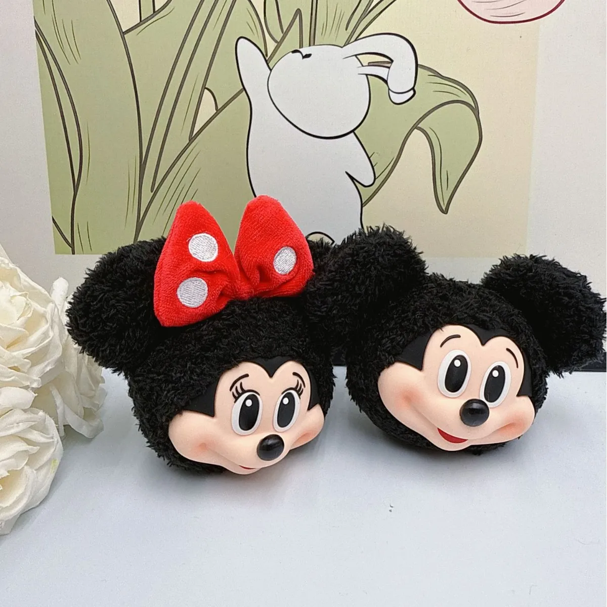 ミッキー ミニー ぬいぐるみ キーホルダー かわいいビニール - Interior Design House のレビューと価格