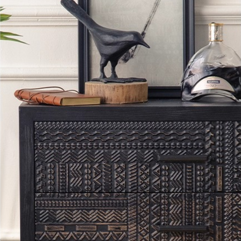 #   木製ミニマリストデザインリビングルームキャビネット  - Interior Design Vintage Modern のレビューと価格