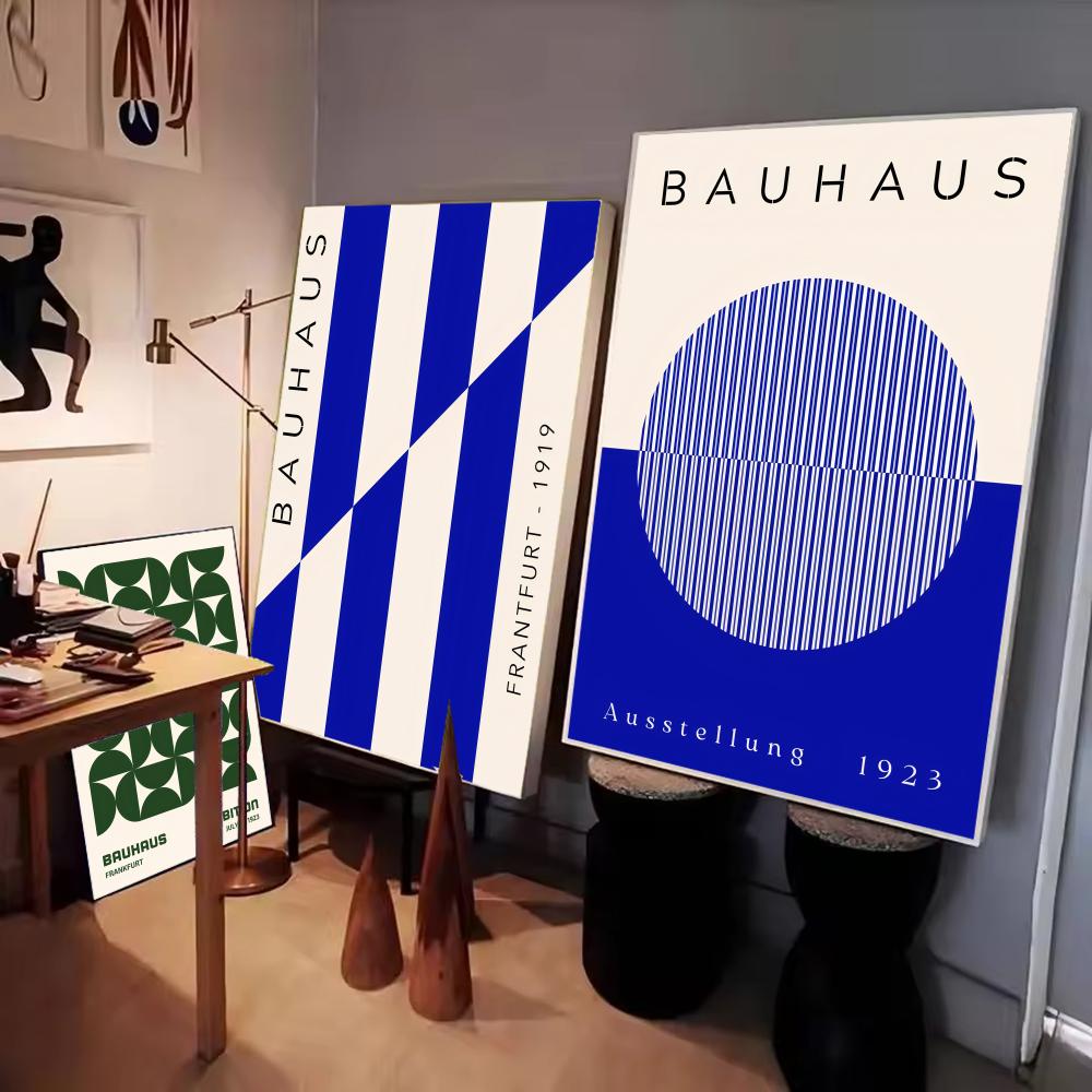 B-バウハウスデザイン絵画書道キャンバスHDウォールアート装 - Interior Design Hd のレビューと価格