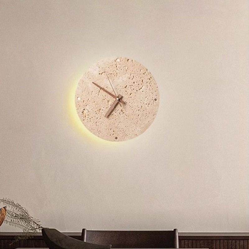 ヴィンテージ壁時計北欧サークルリビングルームの装飾時計モダン - Interior Design Vintage Modern のレビューと価格