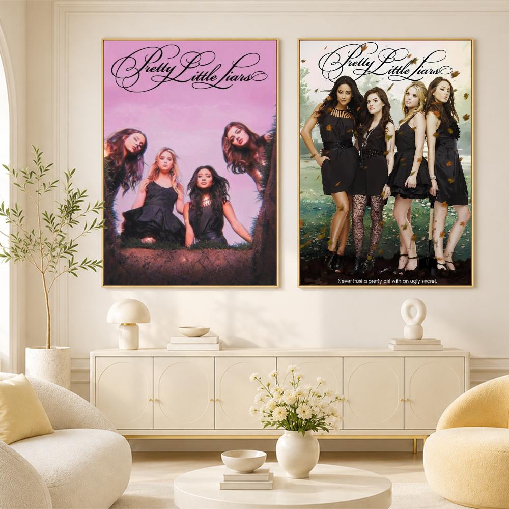 テレビプリティリトルライアーズポスタールームホームデコレーシ - Interior Design Poster のレビューと価格