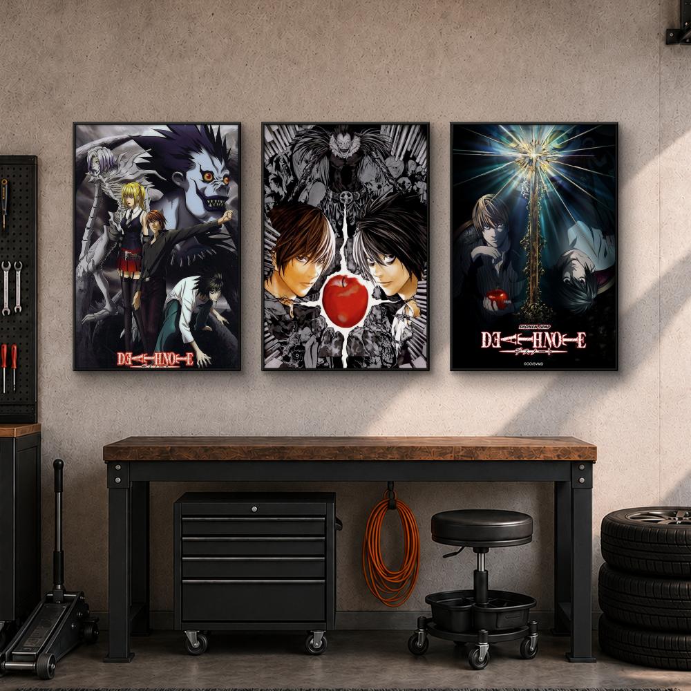 アニメ D-デスノートポスター HD ルーム装飾家の装飾イン - Interior Design Poster のレビューと価格
