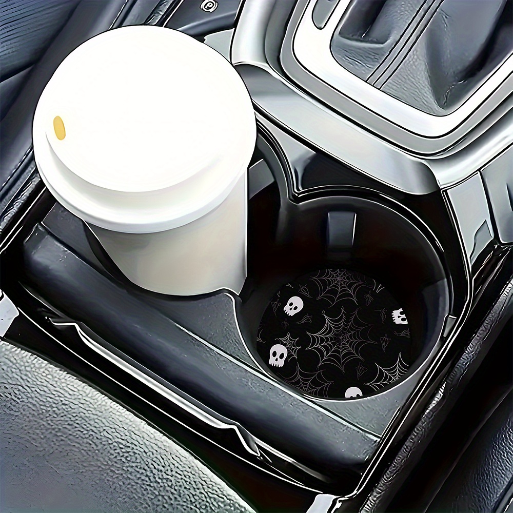 2個入り 蜘蛛の巣とスカルデザインのコースター - 車、トラ - Interior Design Web Free のレビューと価格
