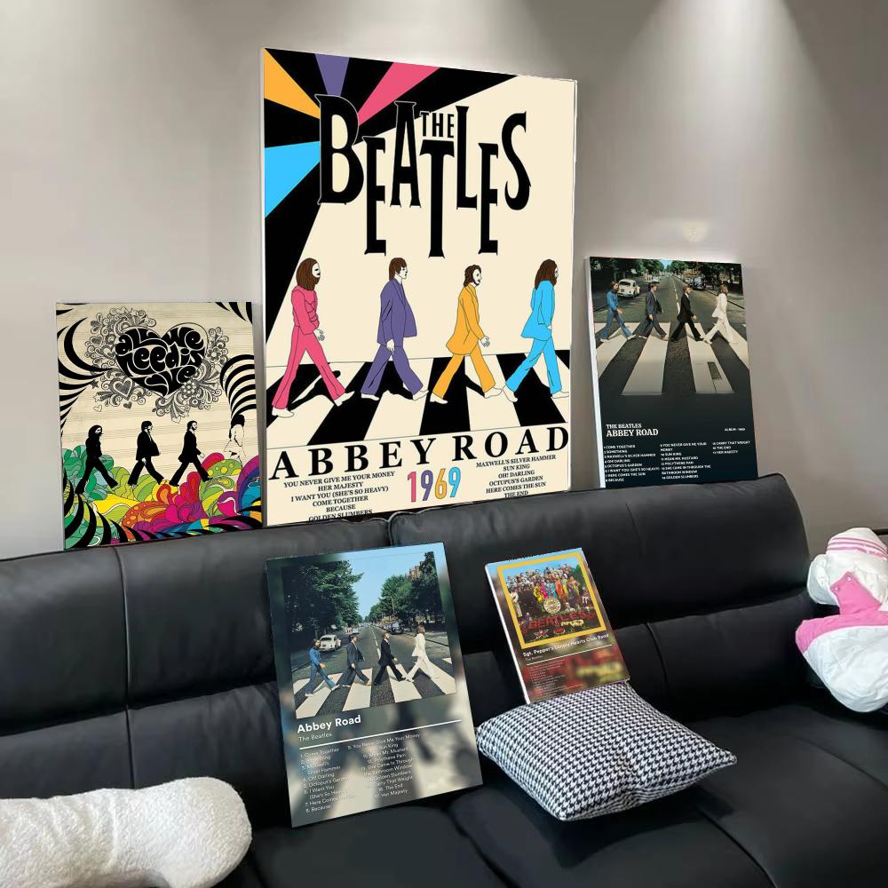 ポップバンド T-ビートルズ ポスター モダン ミニマリスト - Interior Design Poster のレビューと価格