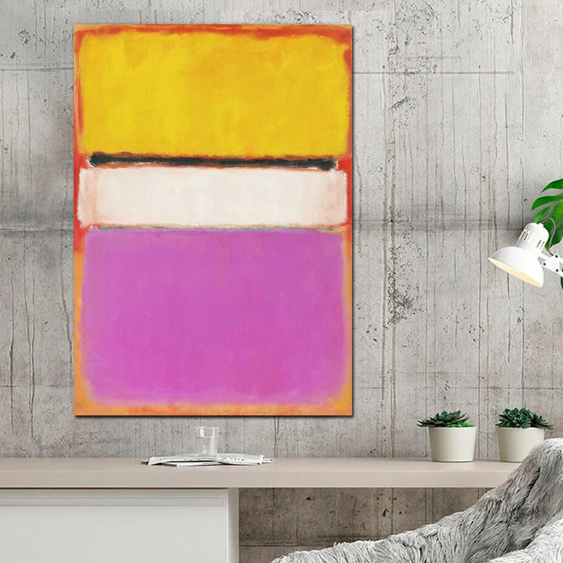 Rothko-抽象芸術,ヴィンテージ,ミニマリスト,インテリ - Interior Design Poster のレビューと価格