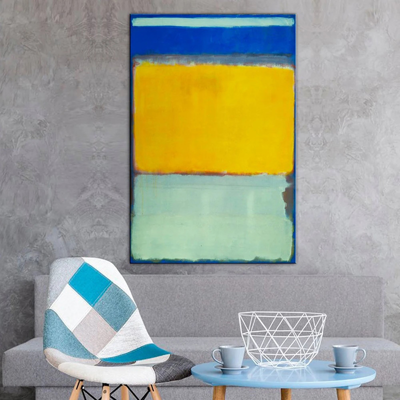 Rothko-抽象芸術,ヴィンテージ,ミニマリスト,インテリ - Interior Design Poster のレビューと価格
